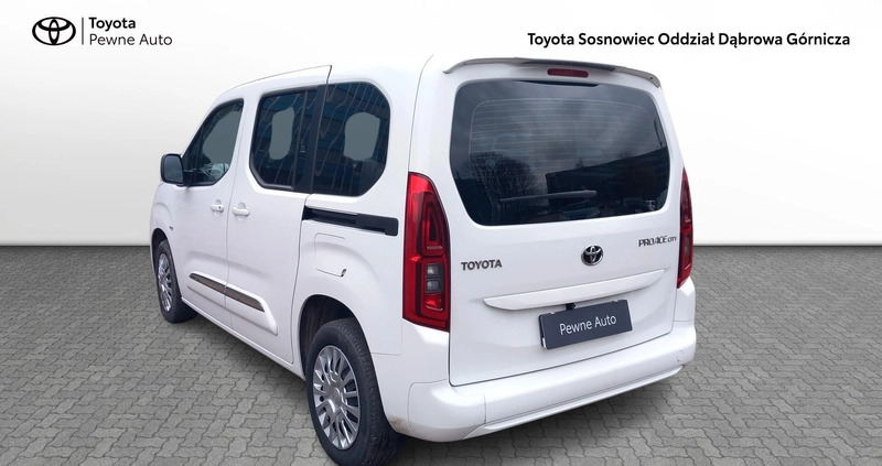 Toyota Proace City Verso cena 79900 przebieg: 47187, rok produkcji 2021 z Ośno Lubuskie małe 154